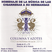 Portada del disco 'Homenaje de la música de las Cigarreras a su Hermandad'